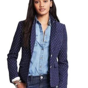 Banana Republic Navy Polka Dot Blazer – Classic & Polished